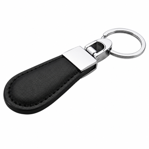 Porte-clés NFC en cuir 13,56 MHz, étiquette intelligente réinscriptible, carte de visite numérique pour site web, Instagram, Facebook, <span class=keywords><strong>WhatsApp</strong></span> - Product Image 1