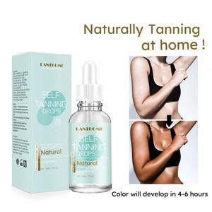 Gotas Bronceadoras de 30 ml, Autobronceador Facial sin Sol y <span class=keywords><strong>Bronceador</strong></span> Corporal, Loción Bronceadora Solar, Efecto en 1 Semana - Product Image 5