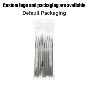 Set di 9 Pennelli per Nail Art per Disegnare Linee, Piccole Margherite, Pittura Universale a Colori, Sfumature Fini, Intaglio e Miscelazione - Product Image 6