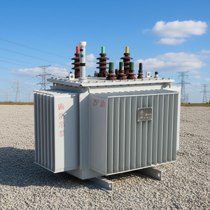 Transformateur immergé dans l'huile haute tension 11/0,4 kV 33/0,415 kV 60 Hz à enroulement en cuivre pour la distribution d'énergie à usage industriel - Product Image 1