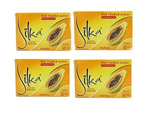 Sapone Sbiancante alla Papaya <span class=keywords><strong>SILKA</strong></span> Nuova Confezione Esclusiva - Product Image 1