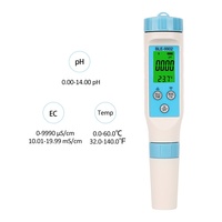 Testeur numérique pH/EC de température, 3 en 1, en gros stylo, multifonction, eau, piscine hydroponique, aquariums