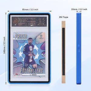 מגן כרטיסים מגנטי מאלומיניום עמיד לקרינת UV, ניתן לערום, 35PT PSAed & CGC Slab Protector, מגן מתכת PSAed - Product Image 3