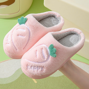 Pantoufles d'automne et d'hiver pour enfants de 3 à 10 ans hiver intérieur antidérapant, imperméable à l'eau résistant au froid chaussures de maison chaudes - Product Image 4