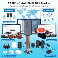 Traceur GPS 4G pour véhicule avec alarme sonore, module 7670SA LTE Cat1, dispositif de suivi de voiture filaire, contrôle à distance par clé, antivol