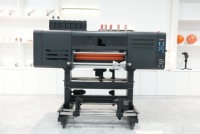Nouvelle imprimante UV DTF à double laminage multicolore haute vitesse, 3 têtes d'impression I3200/I1600, 60 cm A1, machine automatique pour flexographie
