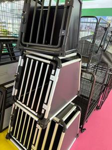 Petfit Duurzaam Aluminium Hond & Kat Reiskrat Met Verdikte Ventilatie Stevige Patroon Knoopsluiting Voor Alle Seizoenen - Product Image 6