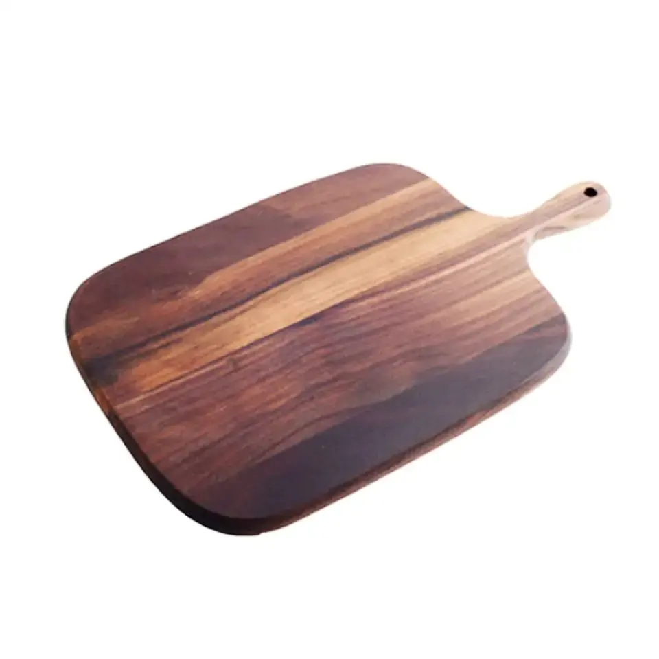 उच्च गुणवत्ता के साथ रसोई लकड़ी HandlesFor स्टेक, पनीर, रोटी, सब्जियों और Fruitsacacia लकड़ी काट बोर्ड