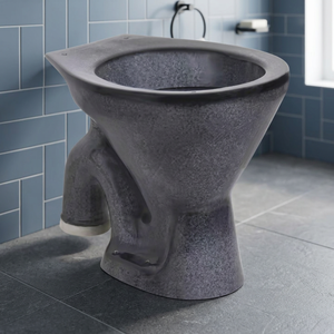 EWC European Water Closet Rustic Vitrosa Red Color Ceramic Floor Mounted Dual-Flush Siphon P/S Trap Toilet - Product Image 4