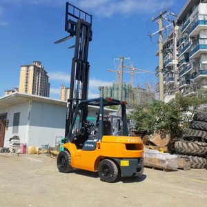 Carretilla elevadora diésel usada de 5 toneladas en buenas condiciones, transpaleta con motor diésel, excelentes herramientas de elevación a la venta - Product Image 3