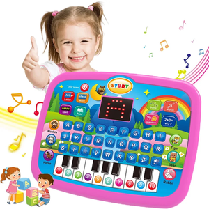 Tablette d'apprentissage pour enfants, jouets éducatifs pour enfants, machine d'apprentissage, <span class=keywords><strong>ordinateur</strong></span> portable multifonctionnel, jouets intelligents - Product Image 1
