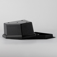 Base de trophée noire de grande taille, style ange, imprimée UV, de haute qualité, vente en gros d'usine, pour trophées en plastique, événements de marche/course A04
