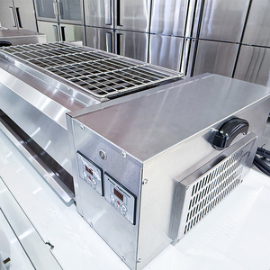 Grille de bureau électrique de qualité supérieure pour la cuisine à domicile Petits établissements commerciaux Corps en acier inoxydable Hôtels restaurants sans fumée - Product Image 2