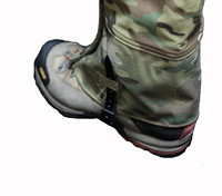 Guêtres imperméables de jambe haute de protection pour le ski, la randonnée et le trekking.