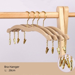 Porte-vêtements Bikini Cintre <span class=keywords><strong>Sous</strong></span>-Vêtements Lingerie Cintre Cintres <span class=keywords><strong>En</strong></span> <span class=keywords><strong>Bois</strong></span> Pour Vêtements - Product Image 4