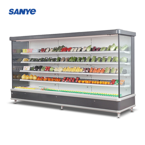 Réfrigérateur Commercial à Vitrine Ouverte pour Supermarché, Vente Directe Usine, Réfrigération par Air à Température Unique - Product Image 1