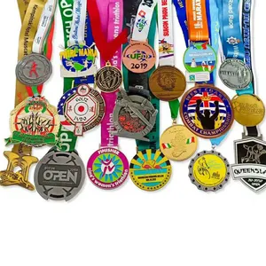 Troféus Medalhas Placas De Metal Esportivo Lembrança Banhado A Ouro Liga De Zinco Karate Em Branco Metal Medalhas E Troféus Personalizados