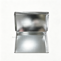 Hochwertige Aluminiumfolie Innenisolierter Warmhaltebehälter für Takeaway-Papier-Hamburgerboxen