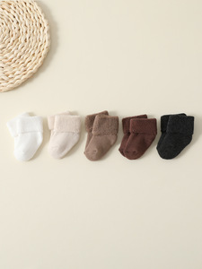 <span class=keywords><strong>8</strong></span> pares de calcetines gruesos cálidos de felpa para bebés, niños y niñas, Otoño Invierno, calcetines para recién nacidos, colores caramelo, estilo de tripulación, antibacteriano - Product Image 6