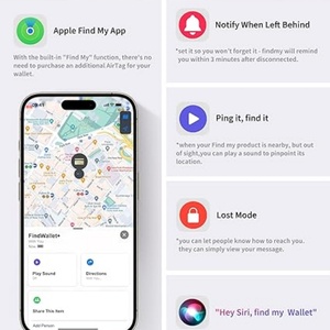 กระเป๋าสตางค์ RFID แบบสั้น Boshiho รุ่นสั่งทำพิเศษ พร้อมที่หนีบเงินแบบ Smart Pop Card รองรับการชาร์จไร้สาย ป้องกันการโจรกรรม พร้อมรีโมทคอนโทรล  วัสดุผ้าลินิน - Product Image 3