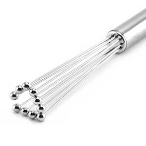 Thép không gỉ Whisk <span class=keywords><strong>Flash</strong></span> Mixer với ngọc trai Trứng khuấy sữa Frother Beater mixer công cụ nhà bếp để trộn đập và khuấy - Product Image 5
