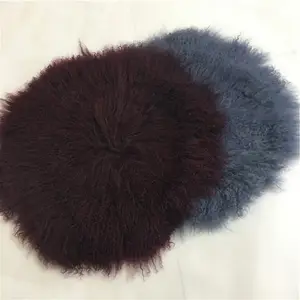 Cuscino in pelle di pecora nuova moda invernale