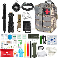 IFAK Portable Trauma Survival Tools Kit Sac de sauvetage tactique d'urgence pour le lieu de travail Kit de premiers soins tremblement de terre en plein air pour