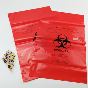 Bolsa de Basura para <span class=keywords><strong>Residuos</strong></span> <span class=keywords><strong>Biológicos</strong></span> Peligrosos de LDPE/HDPE, Impresa Personalizada, Resistente a Pinchazos, para Clínicas - Product Image 2