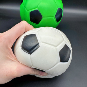 HAPU Factory Medium Elastic Pet Toy 120mm 150mm Football Pu High Bounce Ball Training Fun Moon Ball Dog <b>Bite</b> Pet Interactive Toy - Product Image 1