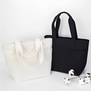 Borsa Shopper in Cotone <span class=keywords><strong>Trapuntato</strong></span> Pesante Personalizzata Royal Fair, Riutilizzabile, in Tela, da Donna, a Spalla, per la Spesa e il Lifestyle delle Ragazze - Product Image 2