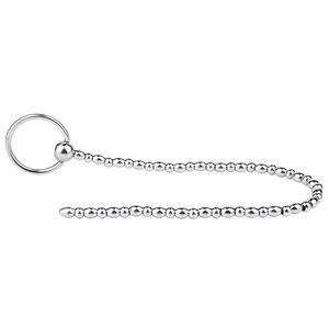 Bâton de massage de prostate en acier inoxydable pour homme, perles de prostate, baguette de stimulation du point G, double gode, jouet <span class=keywords><strong>sexuel</strong></span> vaginal, gode anal, BDSM - Product Image 5