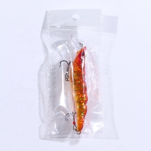 Esche Artificiali Rigide MI139 da 10,5 cm e 13g a Forma di <span class=keywords><strong>Gamberetto</strong></span> <span class=keywords><strong>con</strong></span> Amo a Piuma per la <span class=keywords><strong>Pesca</strong></span> - Vendita all'Ingrosso - Product Image 6