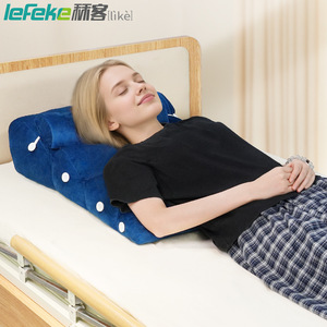 Li Ke anti-backflow slope pillow, bed backrest pillow <b>for</b> the elderly and pregnant women, bed rest pillow <b>for</b> prolonged lying - Product Image 2