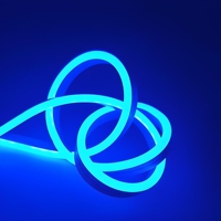 Bande lumineuse LED néon flexible en silicone, profil de diffuseur tubulaire découpable, indice de protection IP67, pour affichage de lettres publicitaires