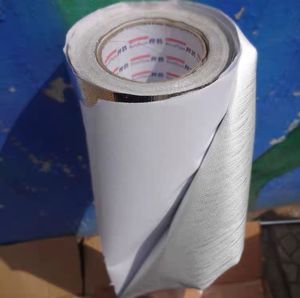 Toile en fibre de verre enduite de papier aluminium, écologique, résistante au feu R3.8, pour isolation et barrière contre l'humidité - Product Image 5