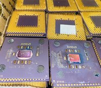 CPU de Laptop Cerámica Xeon Gold 6200 de 6 Núcleos y 64 Bits a 3.5GHz con 1.5MB de Caché L3, Recuperación de Pines de Oro, Nuevo Reacondicionado, Venta al por Mayor