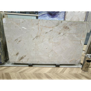 Dalles de quartz naturel de haute qualité Goldtop Stone OEM/ODM, blanches polies pour comptoirs et plans de toilette, avec garantie de 5 ans - Product Image 3