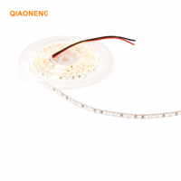 Bande lumineuse LED décorative pour hôtel et restaurant, 24V 2835 120LEDs/m 5mm 3000K blanc chaud IP20, télécommande, dimmable