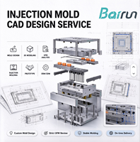 Service de conception CAO : Communication directe avec le concepteur, analyse de tolérance et DFM pour la structure des produits plastiques