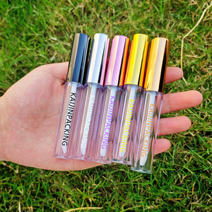 Nuovo Design Tubetto Vuoto per Cosmetici, Contenitore per Lucidalabbra, Mascara e Rossetto, Tubetti in Plastica Rosa con Tappo a Vite - Product Image 6