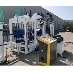 เครื่องทำบล็อกคอนกรีตอัตโนมัติ QT4-18 ระบบไฮดรอลิก สายการผลิตอิฐซีเมนต์ โรงงานอุตสาหกรรม อุปกรณ์ก่อสร้าง - Product Image 6