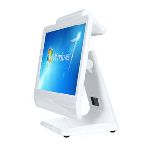 Sistema POS Todo en Uno Blanco de 15.6 Pulgadas con Pantalla Táctil Capacitiva de 10 Puntos para Comercio Minorista, Restaurantes y Bares - Product Image 1