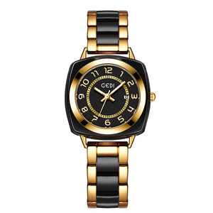 Reloj de cuarzo para mujer, estilo retro minimalista, de alta gama, para negocios. - Product Image 5