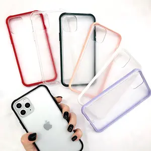 New For iPhone 11 Pro Max Frosted Case Acrylic+TPU Matte Phone Case for iPhone 11 Pro/XS Max/XR/7/8 Plus For iPhone Case Frosted