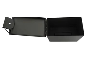 Caja de lata de munición de 50 Cal o 30 Cal de Metal <span class=keywords><strong>a</strong></span> prueba de golpes, caja de munición negra verde oliva M2A1 M19A1 PA60 PA108 <span class=keywords><strong>PA120</strong></span> M548 30 CAL - Product Image 2