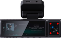 Caméra embarquée 4K Ultra HD avec enregistreur de conduite WiFi 3 canaux pour système d'assistance à l'observation routière des véhicules commerciaux et de covoiturage