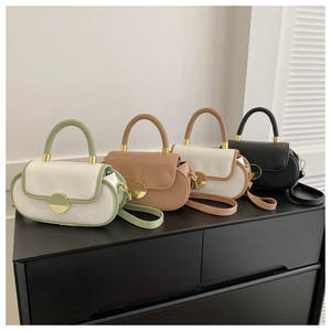 Женская сумка через плечо из искусственной кожи с замком <span class=keywords><strong>Kiss</strong></span> Lock, винтажная зеленая, модная повседневная элегантная маленькая сумка-клатч - Product Image 5