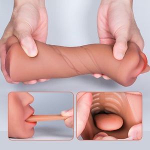 Manuel 3'ü 1 Arada Dil Vajina Ağız Cebi Kadın Vajinası Mastürbatör Seks Bebekleri Erkekler İçin - Product Image 6