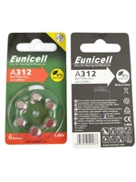 Prix du grand fournisseur Fabricant Eunicell A312 Batterie zinc-air sans mercure d'Eunicell