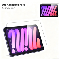 Protector de Pantalla de Alta Definición AR para iPad Mini 6, 98% Ultra Transparente, Antideslumbrante, Anti-Reflejos, Película Personalizable al por Mayor